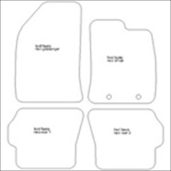 Ford Fiesta MK6 Car Mats